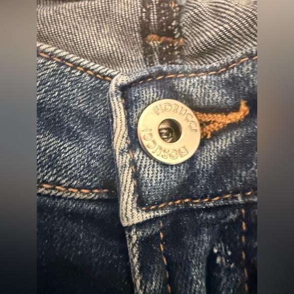 Fiorucci Jeans Naomi Campbell Womens Slim Fitting Denim 27w 34l NWT - Picture 6 of 9